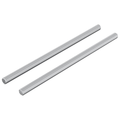 Vidaxxl tige filetée 2 pcs argent 6 x 120 mm acier