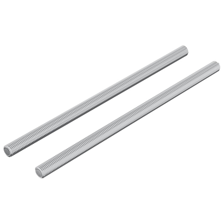Vidaxxl tige filetée 2 pcs argent 6 x 120 mm acier