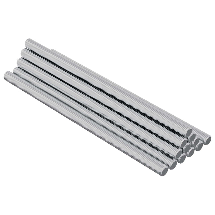 VidaXL tige filetée 900 pcs acier argenté