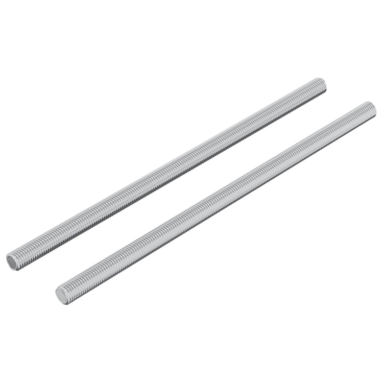 Vidaxxl tige filetée 2 pcs argent 6 x 135 mm acier