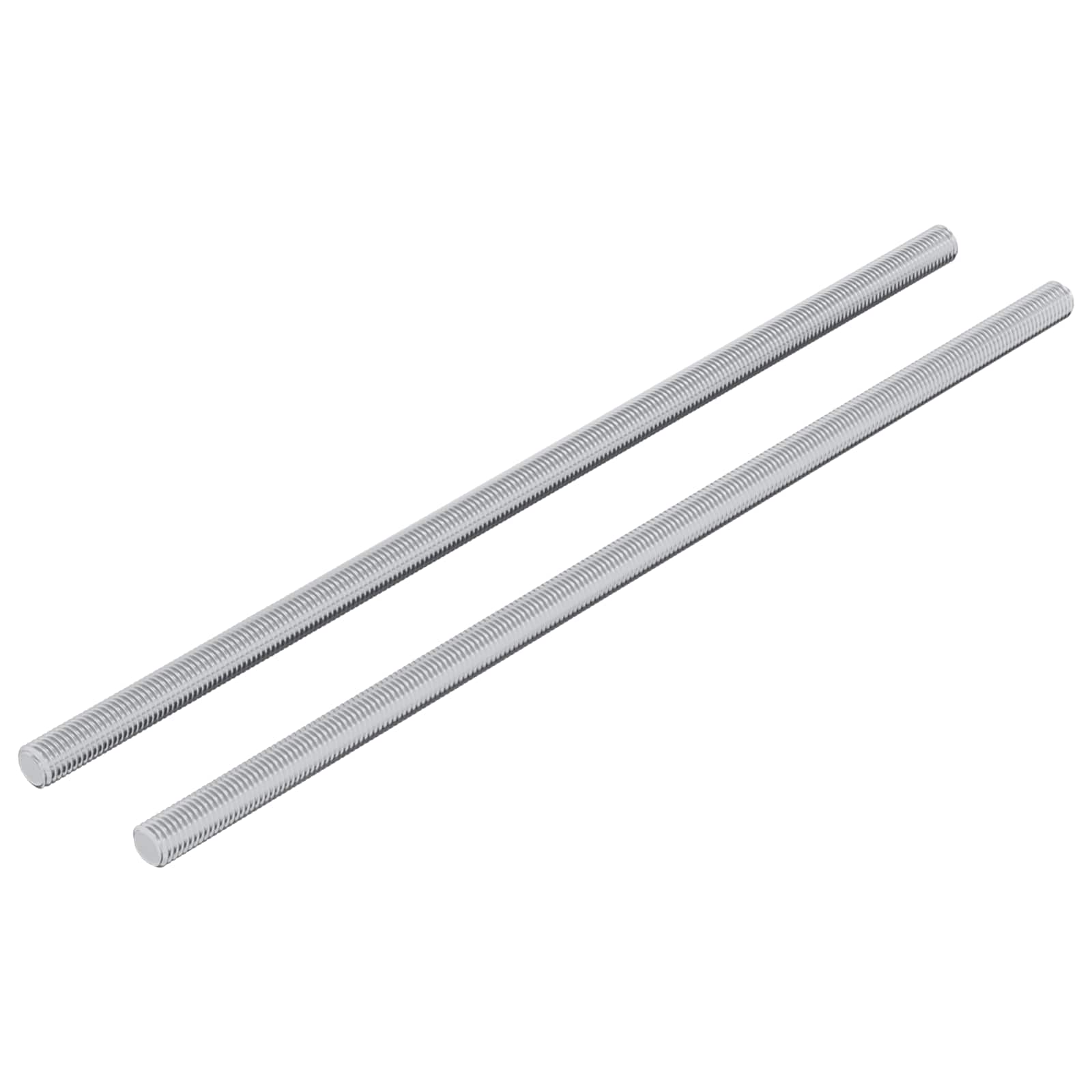 Vidaxxl tige filetée 2 pcs argent 6 x 170 mm acier