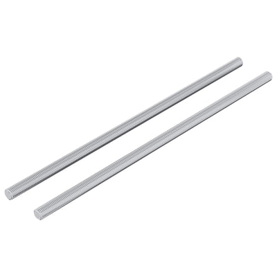 Vidaxxl tige filetée 2 pcs argent 6 x 170 mm acier