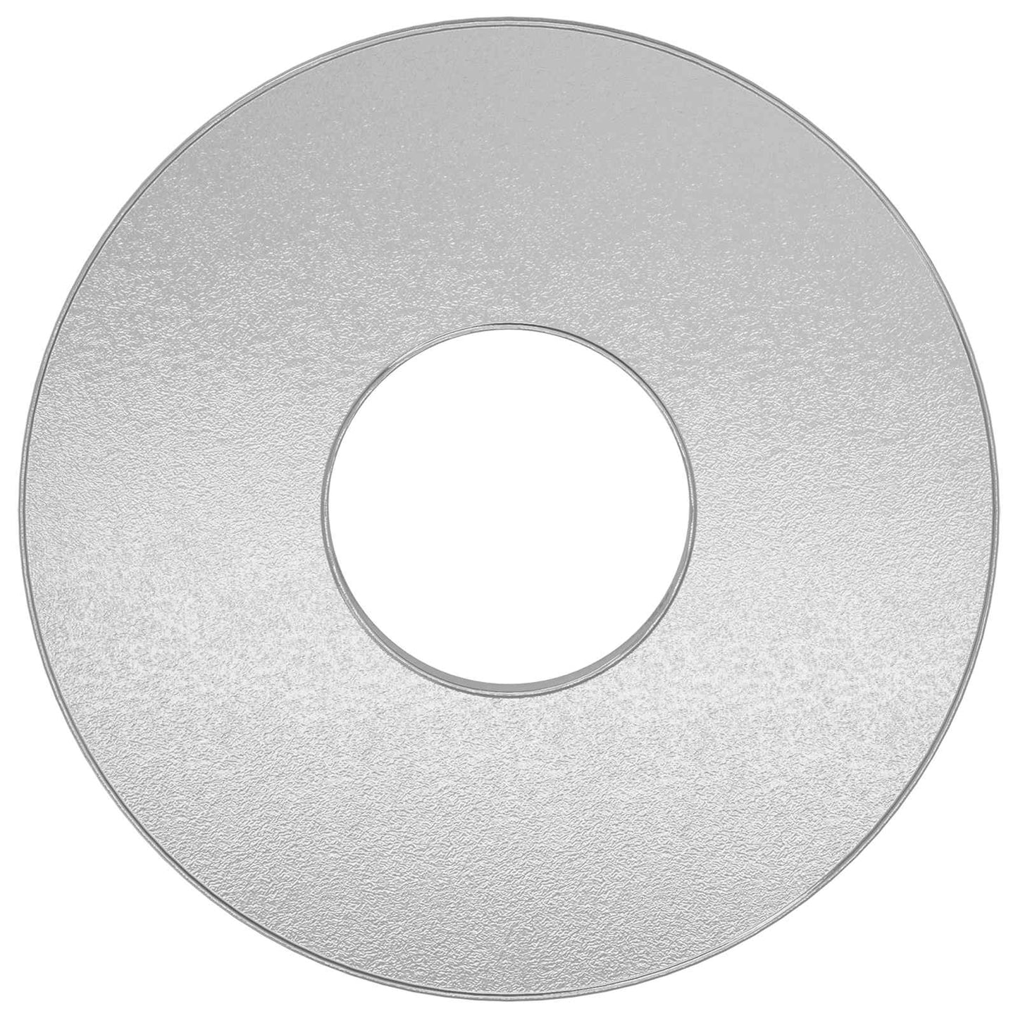 Vidaxl rondelles 2 pcs argent 12 x 12 x 1,2 cm fer