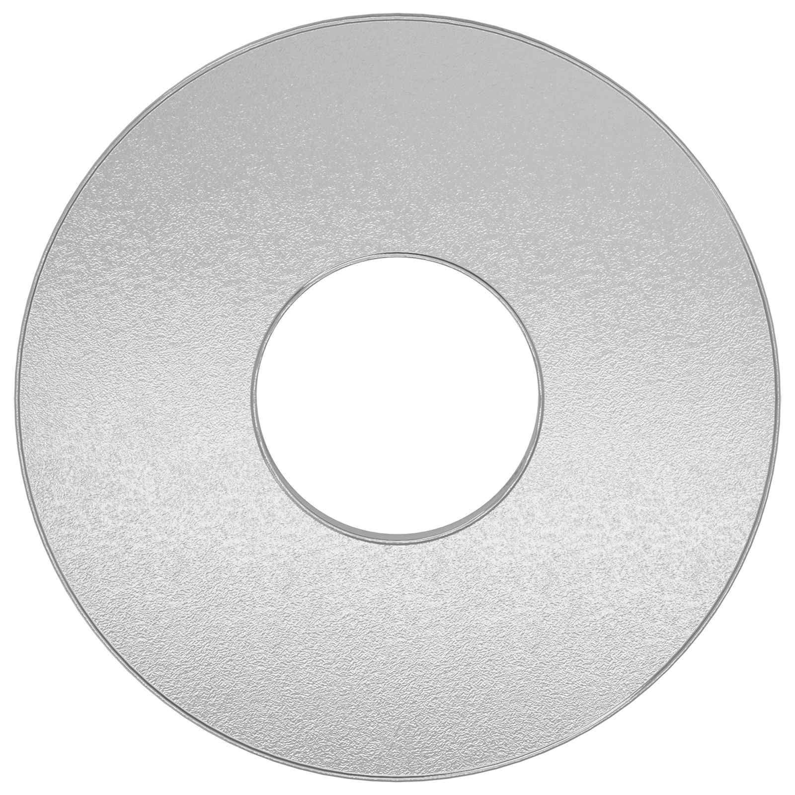 Vidaxl rondelles 2 pcs argent 12 x 12 x 1,2 cm fer