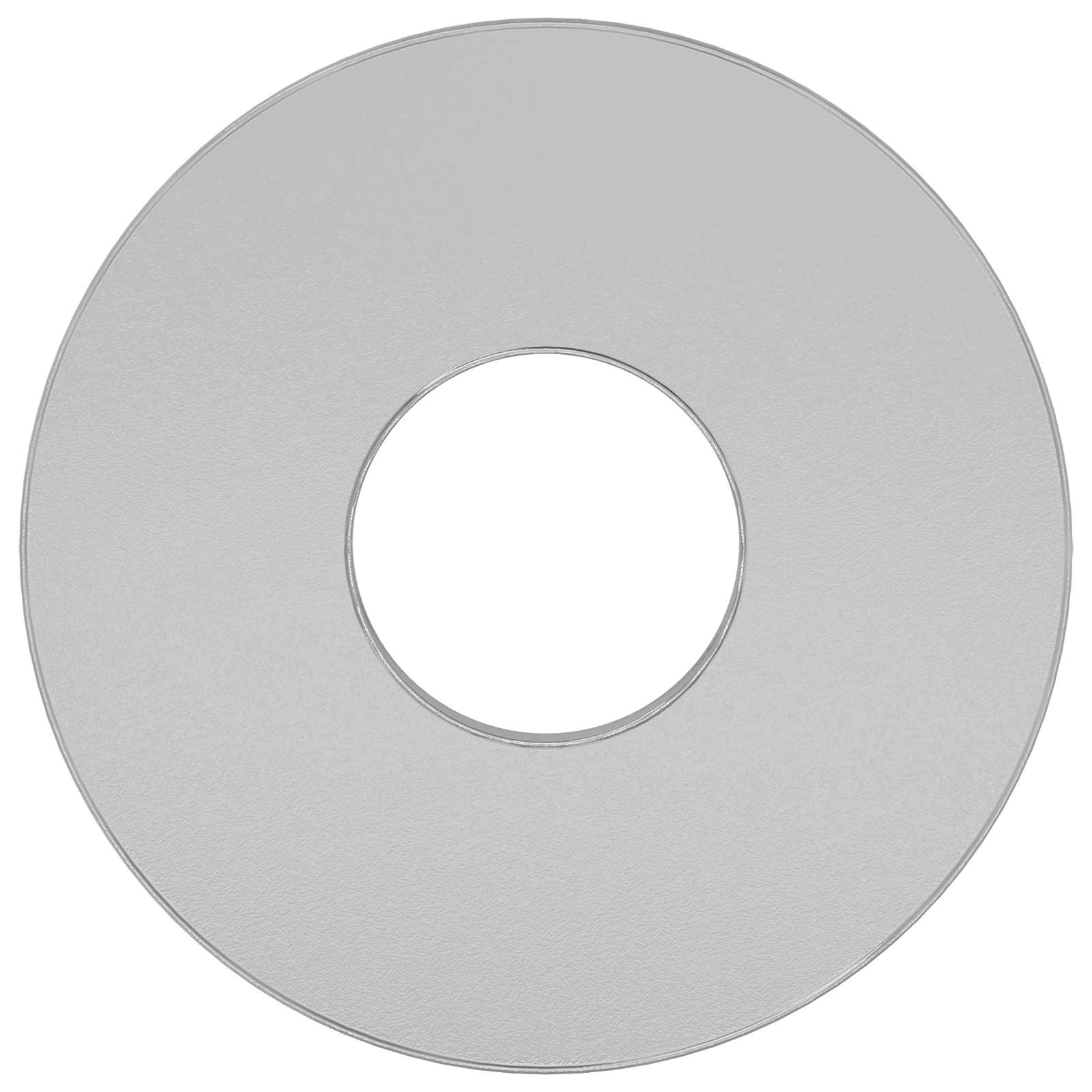 Vidaxl rondelles 12 pcs argent 12 x 12 x 1,2 cm fer