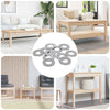 Vidaxl rondelles 11842 pcs fer argenté