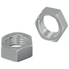 Vidaxl écrous hexagonaux 2 pcs argent m6 acier