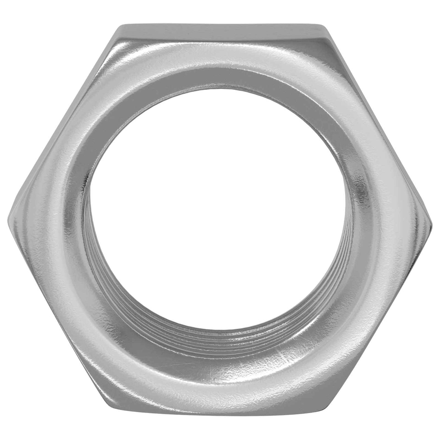 Vidaxl écrous hexagonaux 12 pièces argent m6 fer