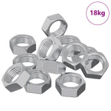 Vidaxl écrous hexagonaux 23377 pcs fer argenté - afbeelding 2