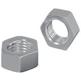 Vidaxl écrou hexagonal 2 pcs argent m6 fer - afbeelding 2