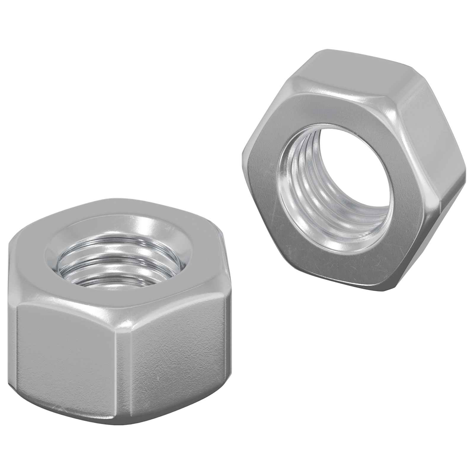 VidaXL écrous eikel 2 pcs argent 12,8 x 12,8 x 6,5 cm acier