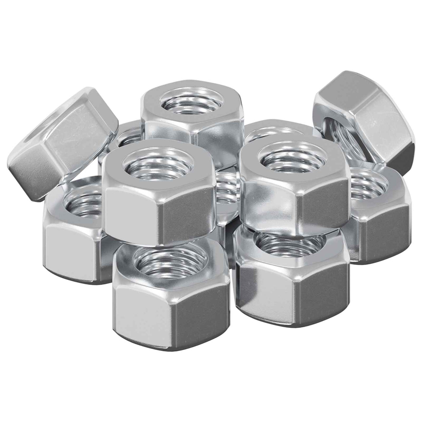 VidaXL écrous eikel 3913 pcs fer argenté