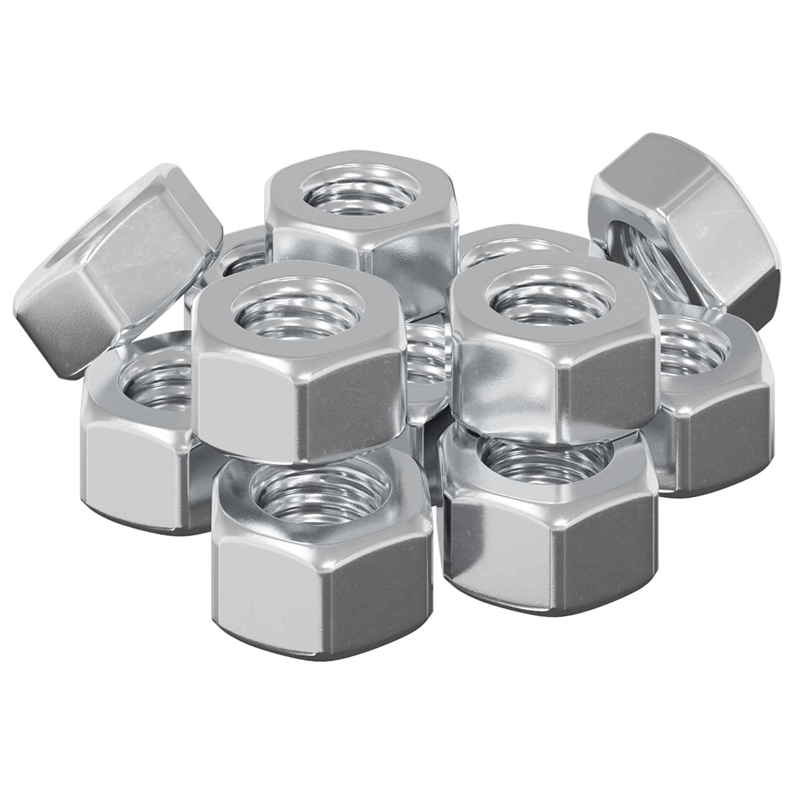 VidaXL écrous eikel 3913 pcs fer argenté