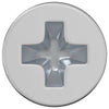 Vidaxl vis à tête fraisée 12 pcs argent m4 x 6 mm fer