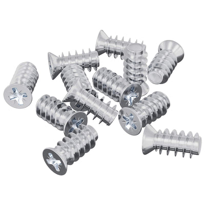 Vidaxxl boulon 10909 pcs argent m6 x 12 mm fer
