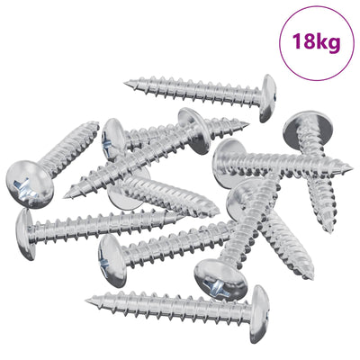 Vidaxl clou autotaraudeur 9231 pcs acier galvanisé
