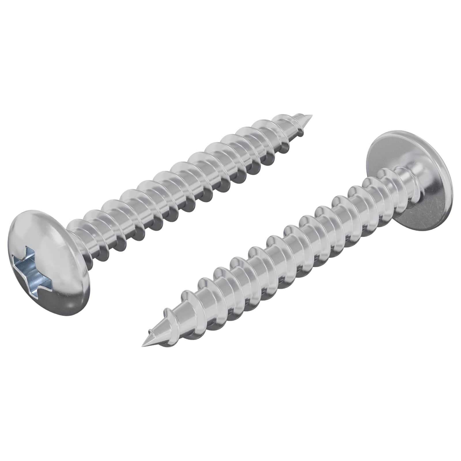 Vidaxxl vis à bois 2 pcs argent m4 x 28 mm fer