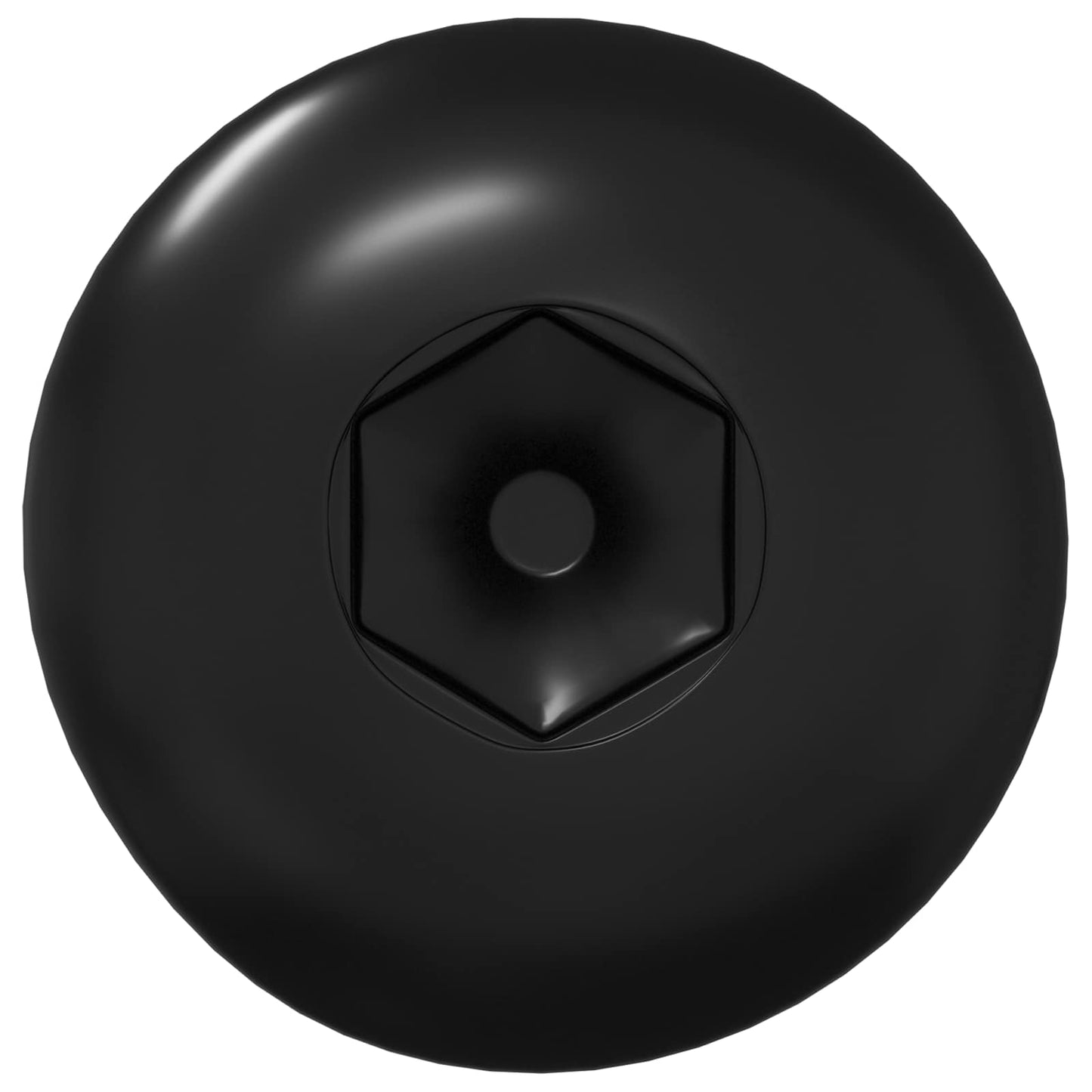 Vidaxl écrous à manchon 12 pièces noir m4 x 14,5 mm en fer