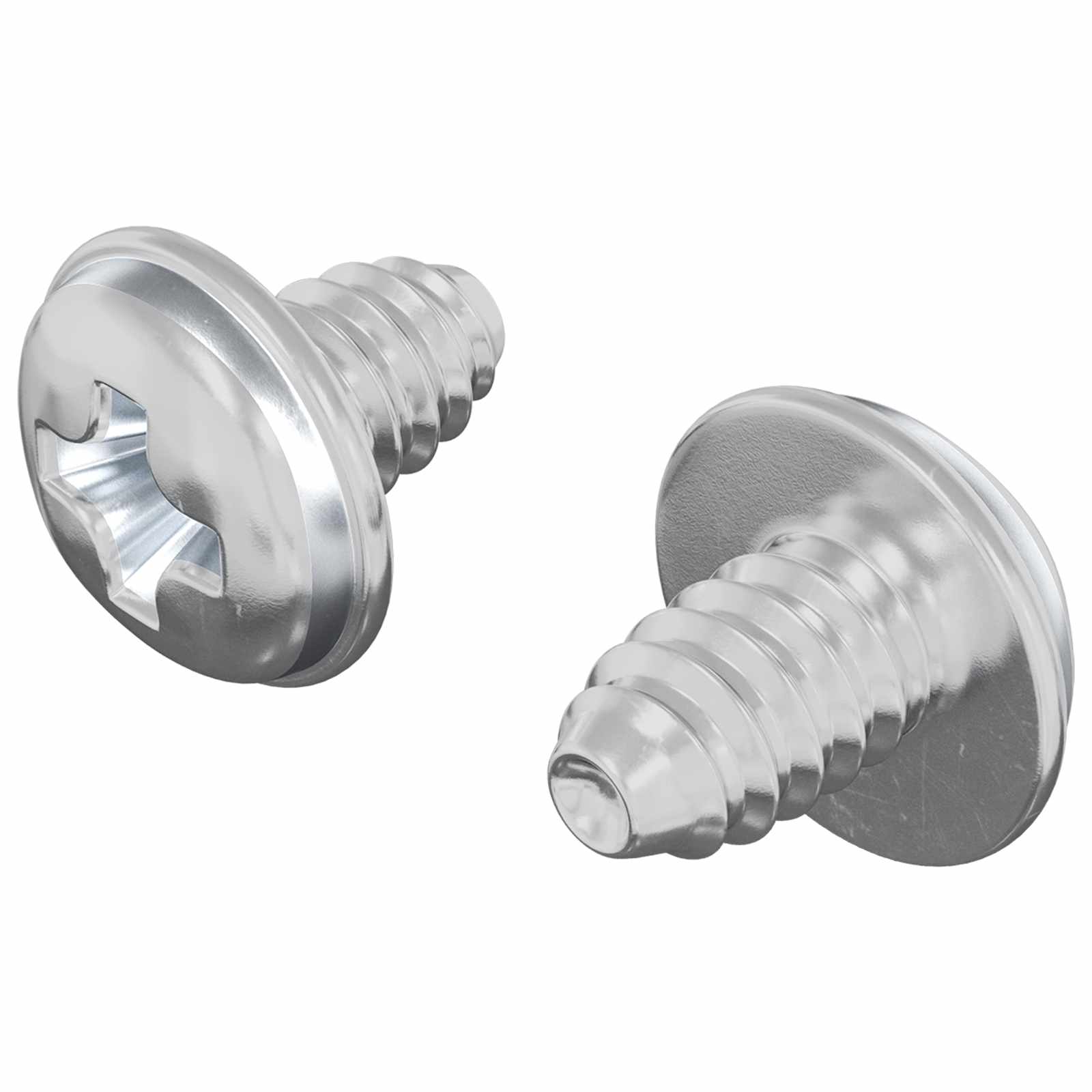 Vidaxl vis de verrouillage 2 pcs argent m4 x 5 mm fer
