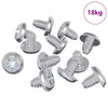VidaXL vis de verrouillage 19149 pcs fer argenté