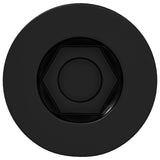 VidaXL vis à tête creuse 2 pcs noir 7 x 40 mm fer - afbeelding 3