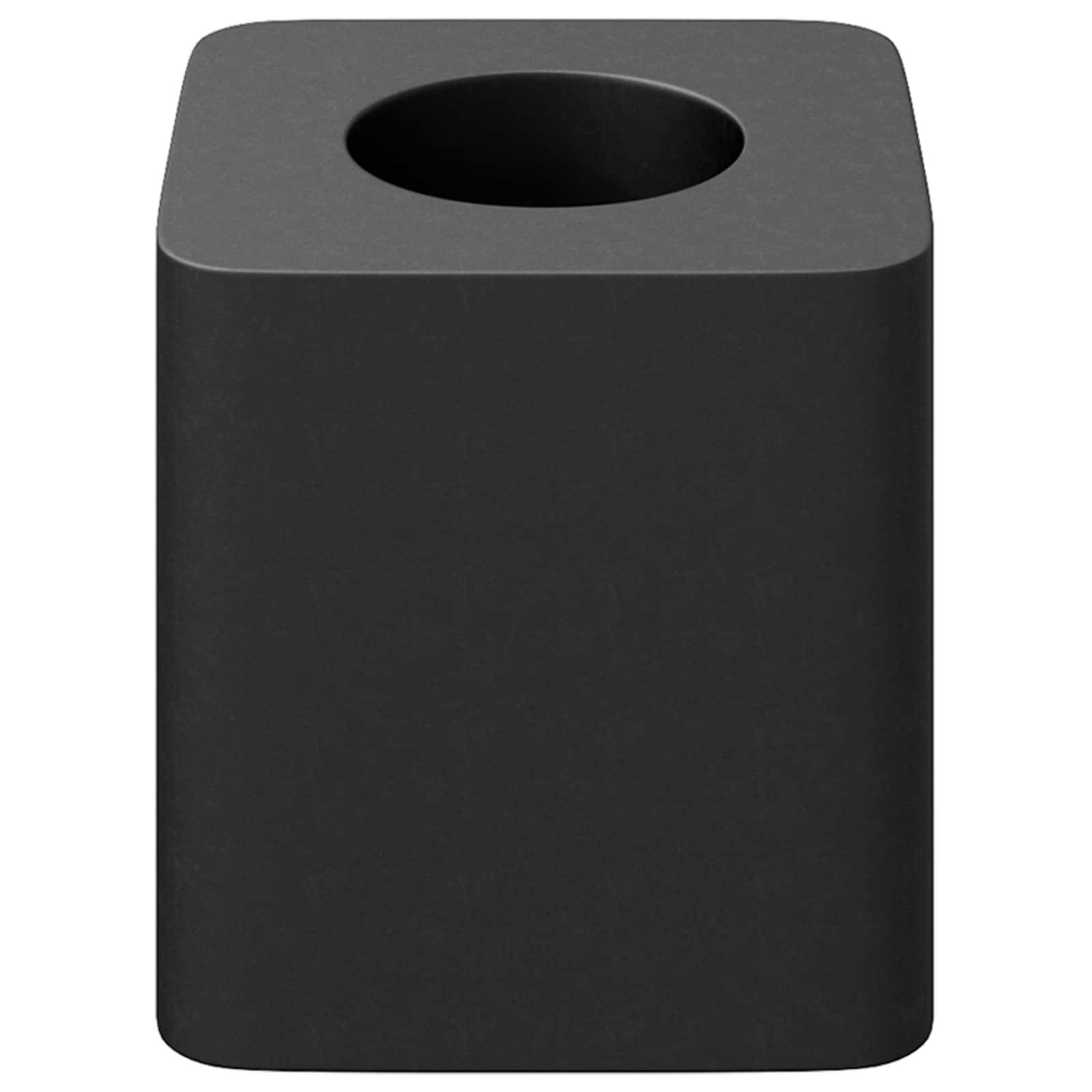 Vidaxxl support de tiroir 2 pcs noir 15 x 15 x 15mm pp copolymère