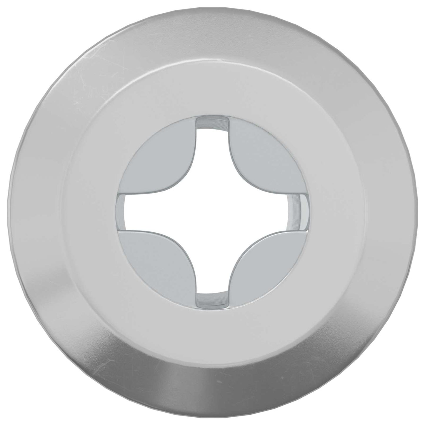 Vidaxl contre-écrou 2 pcs nickel m6 x 25 mm acier