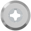 Vidaxx contre-écrou 2 pcs argent m6 x 15 mm acier