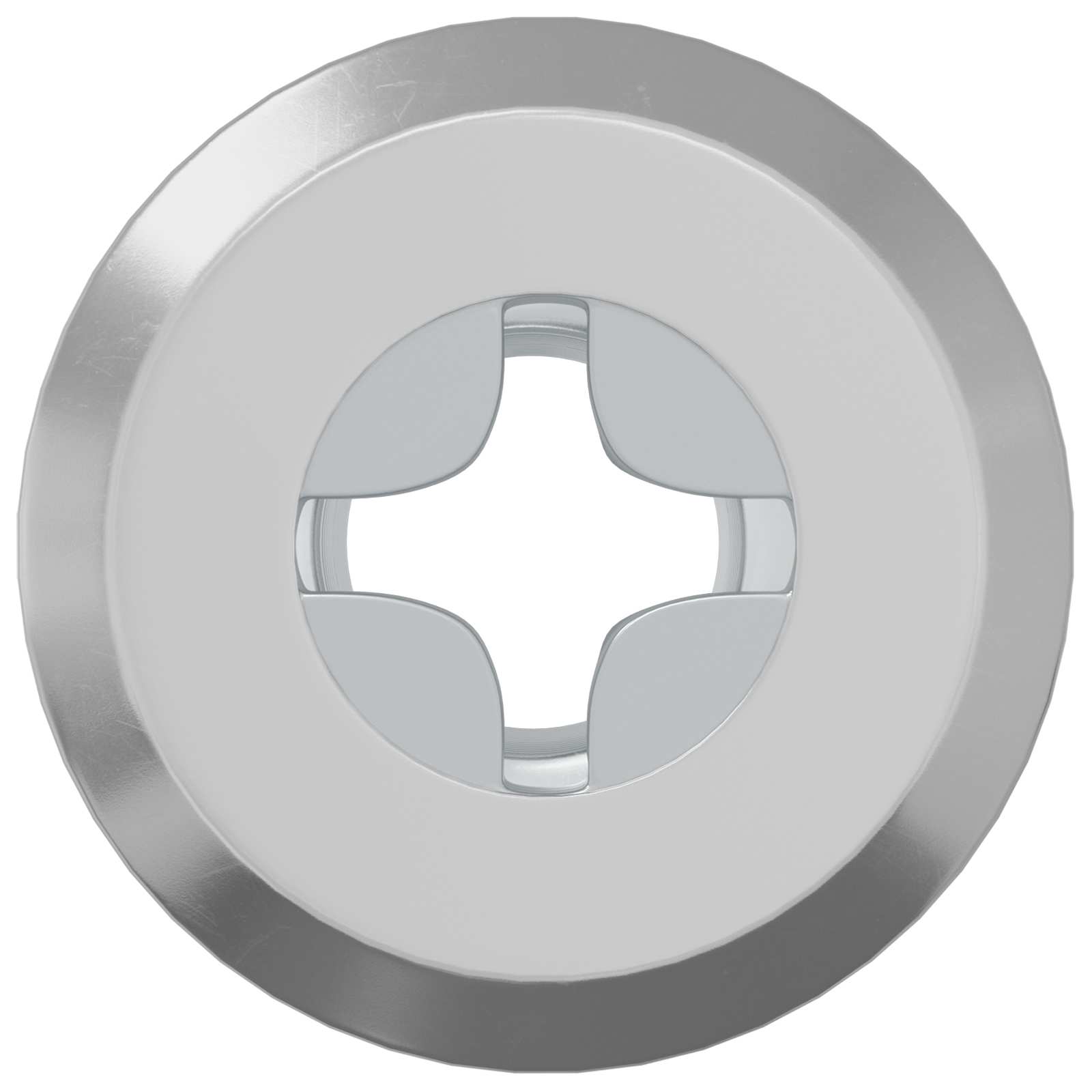 Vidaxl contre-écrou 12 pcs argent m6 x 15 mm acier