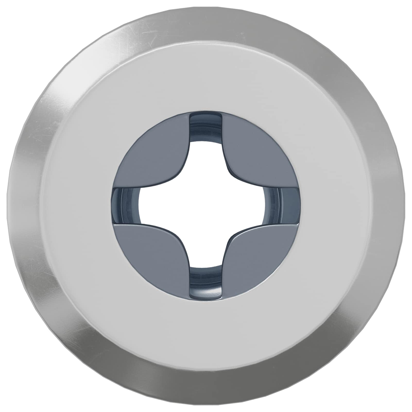Vidaxx contre-écrou 2 pcs argent m6 x 15 mm acier