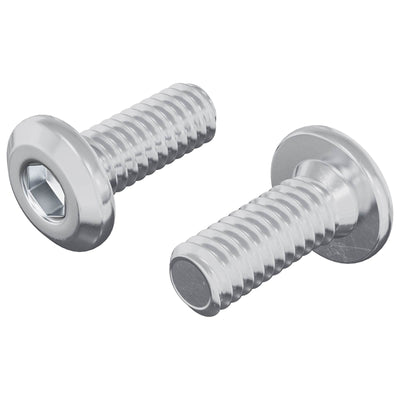 Vidaxl vis de verrouillage 2 pcs argent m6 x 15 mm acier