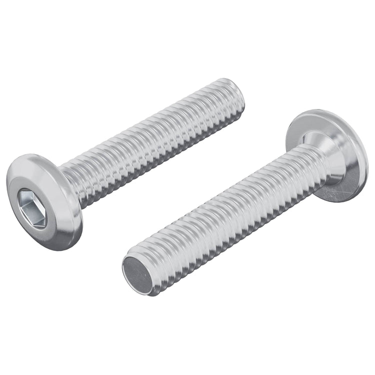 Vidaxl vis de verrouillage 2 pcs argent m6 x 35 mm acier
