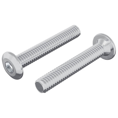Vidaxl vis de verrouillage 2 pcs argent m6 x 35 mm acier