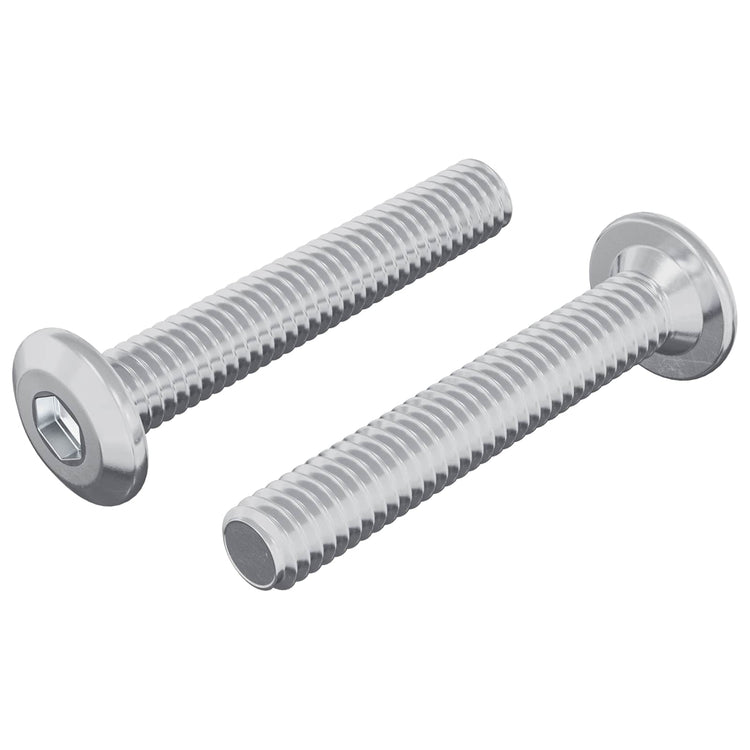 Vidaxl vis de verrouillage 2 pcs argent m6 x 35 mm acier