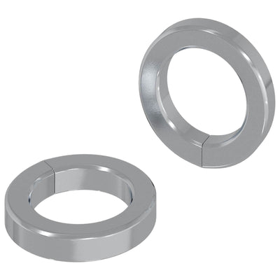 VidaXL rondelle élastique 2 pcs blanc 13 x 1 mm fer