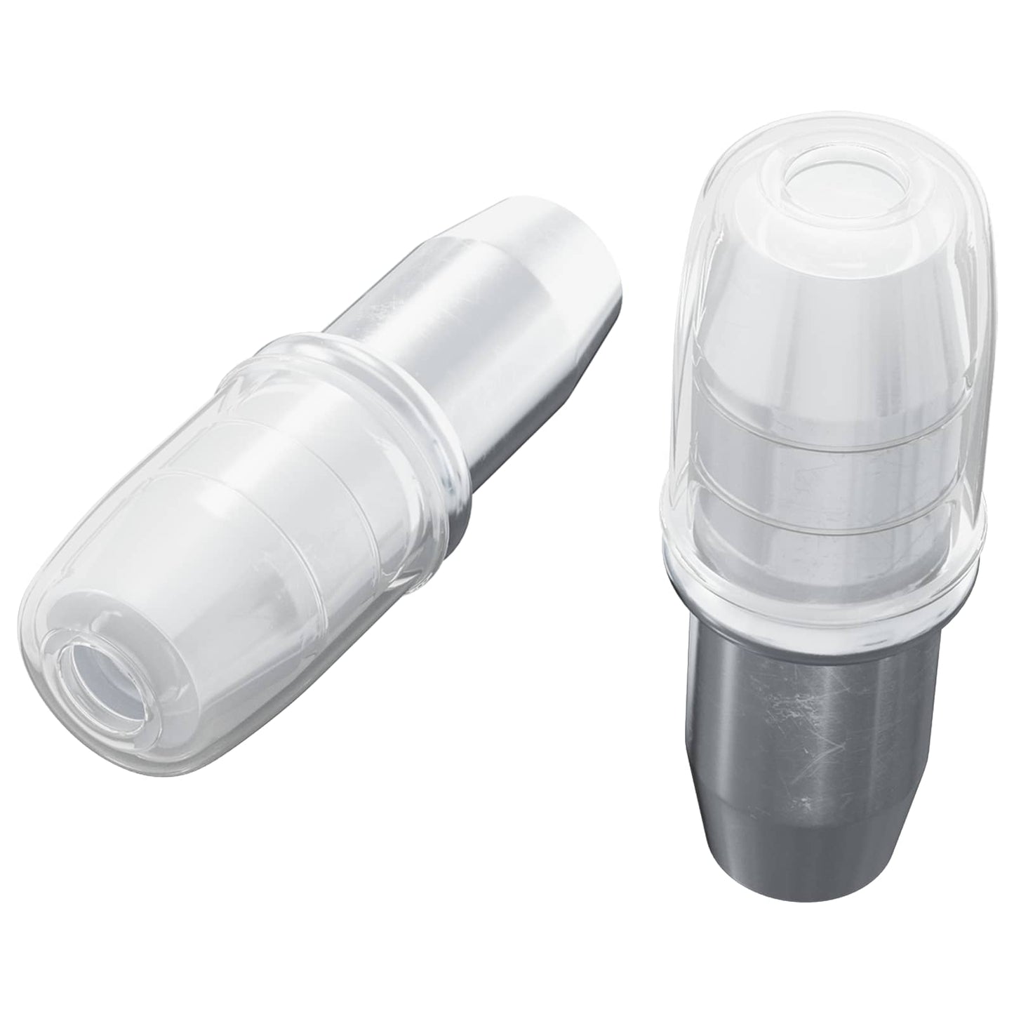 VidaXL crochet d'étagère 2 pcs argent 7 x 16 mm fer