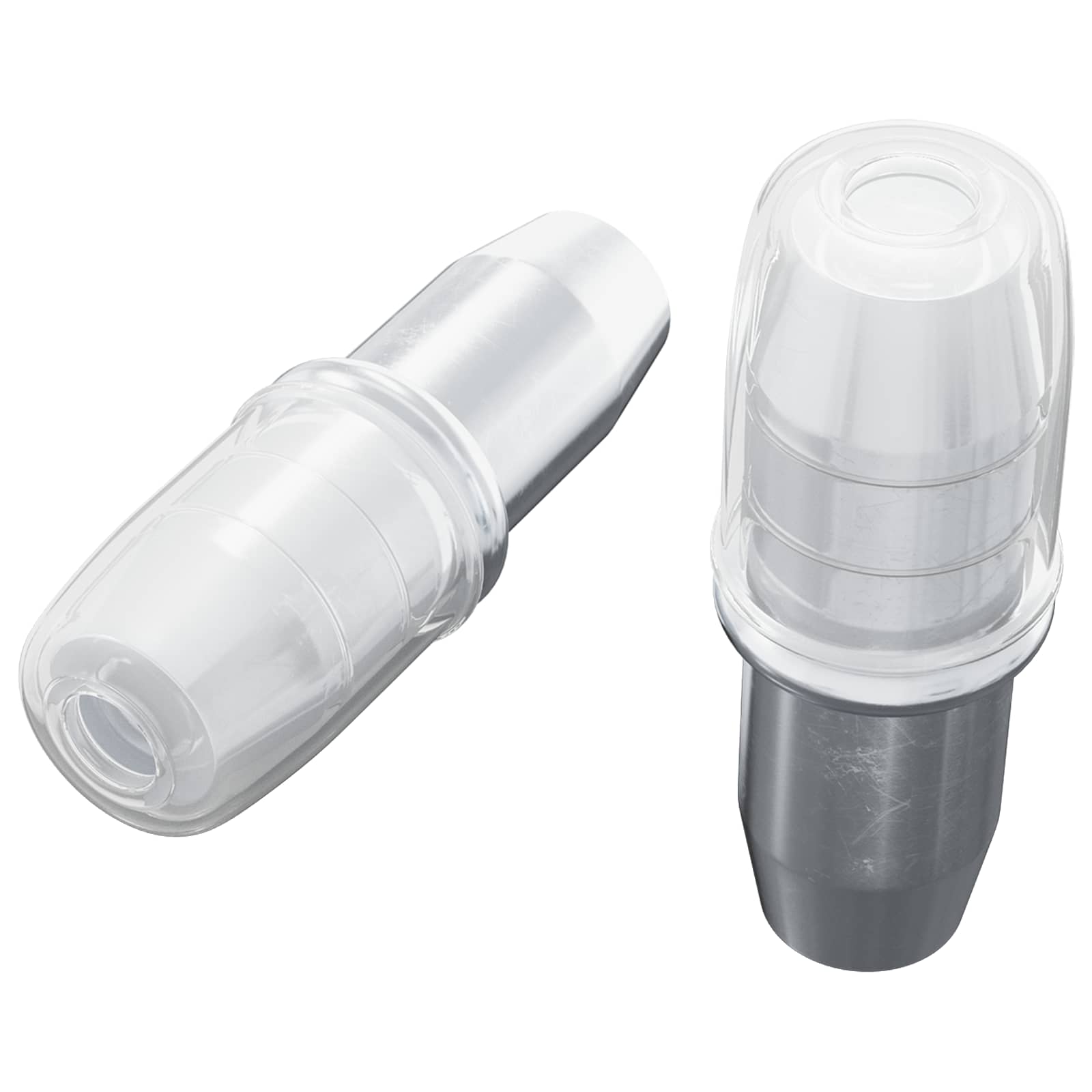 VidaXL crochet d'étagère 2 pcs argent 7 x 16 mm fer