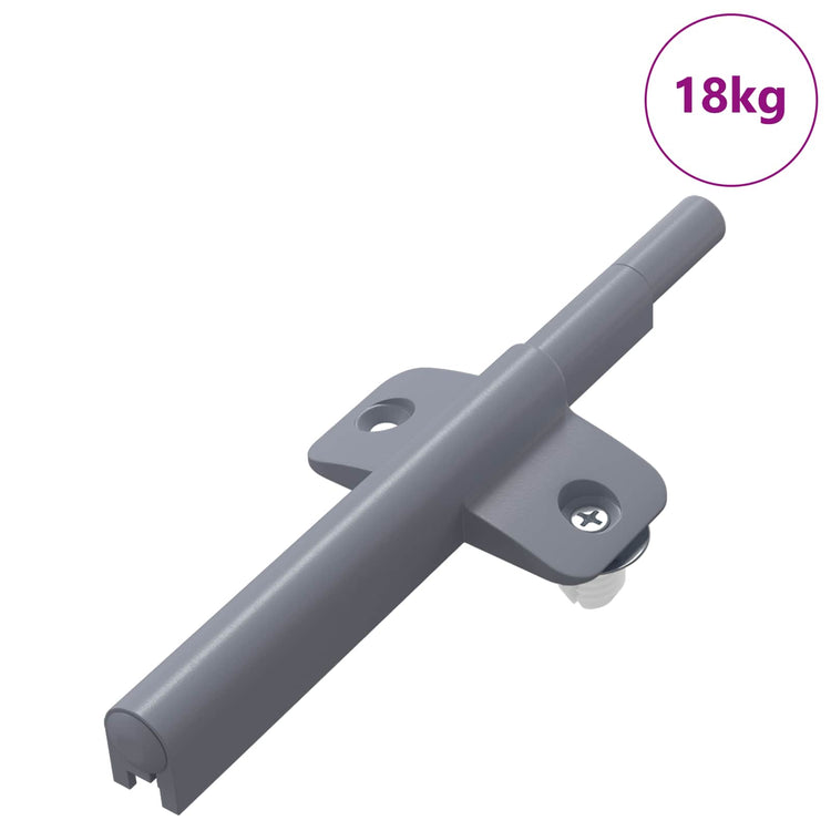 Vidaxx amortisseurs de fermeture douce 1161 pcs gris 125 x 47 x 15 mm pp