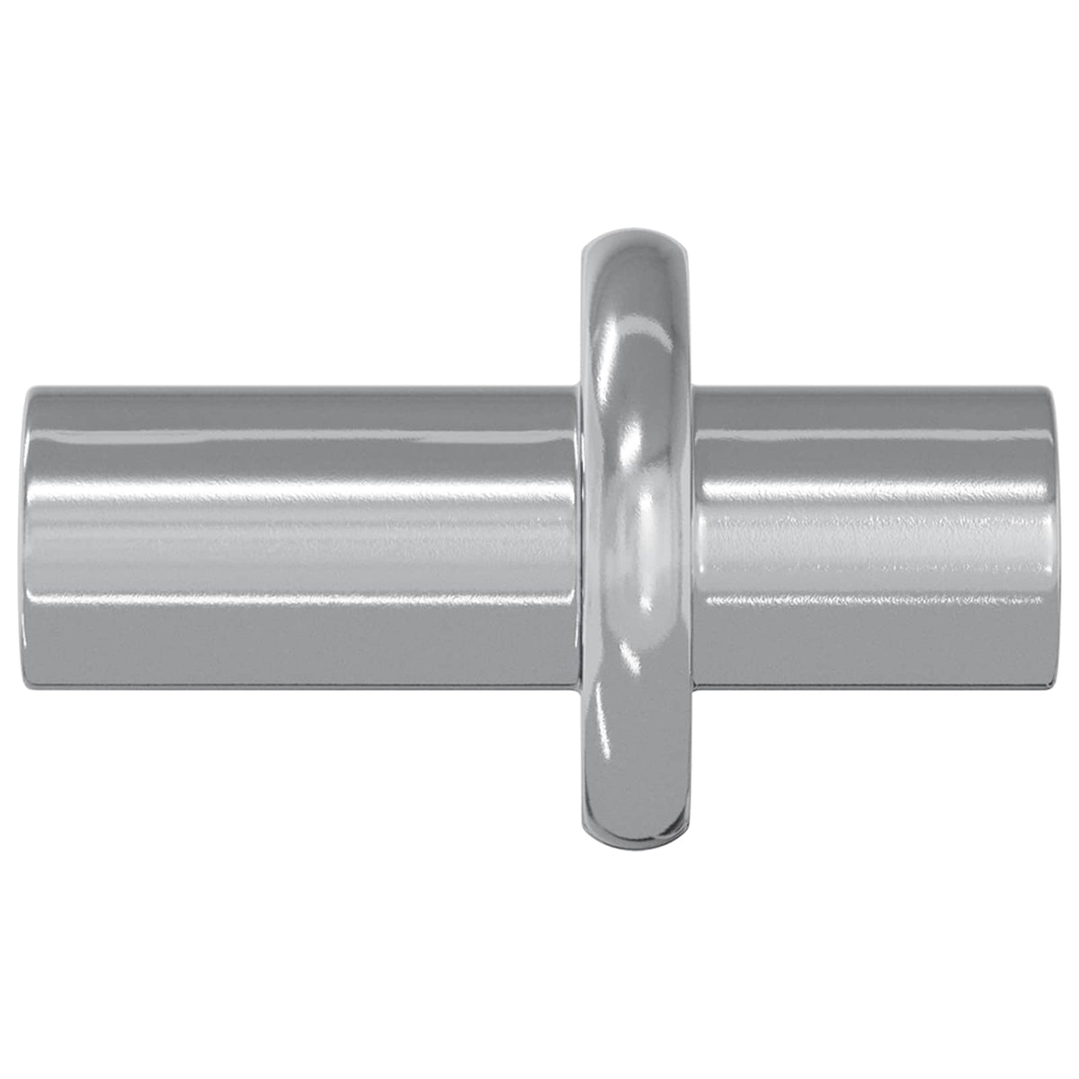 Vidaxxl crochet d'étagère 2 pcs argent 8,6 x 8,6 x 14,6 mm acier