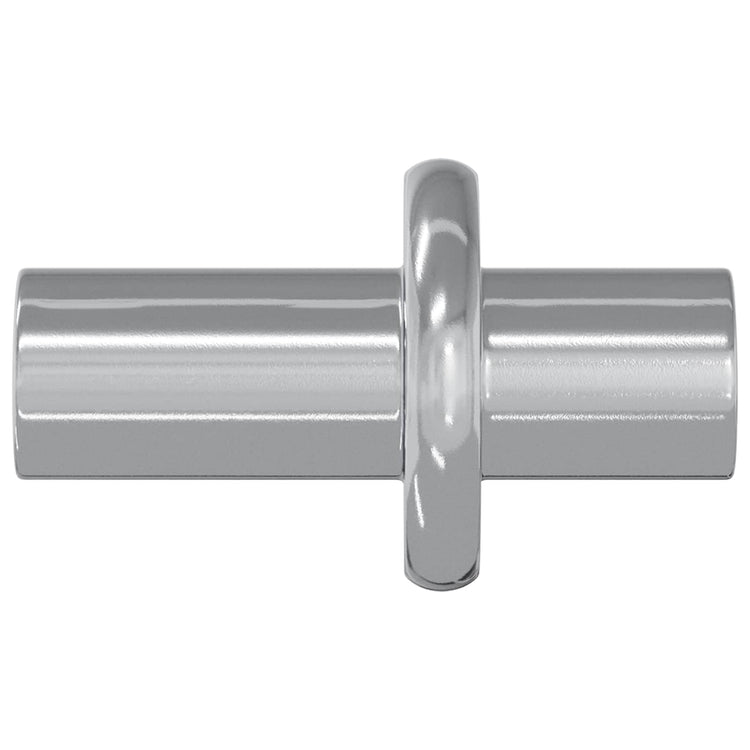 Vidaxxl crochet d'étagère 4500 pcs argent 8,6 x 8,6 x 14,6 mm acier