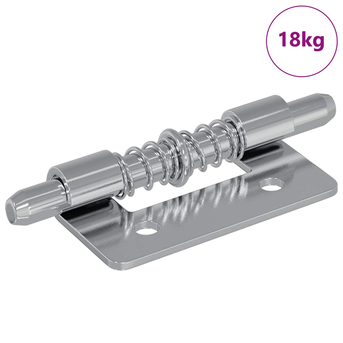 Vidaxl loquet 1800 pcs argent 46 x 17 x 1,2 mm acier