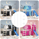 Vidaxxl tuyau pvc 29 pcs blanc pp et pe