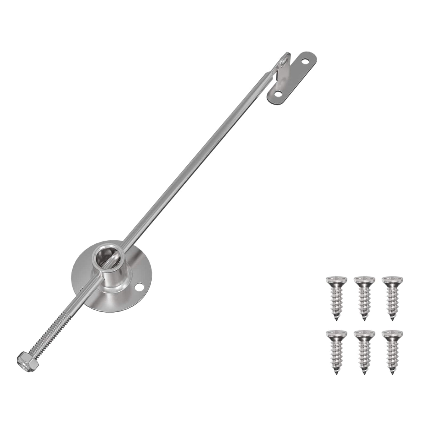 Vidaxxl ressort à gaz 12 pcs argent 190 mm fer