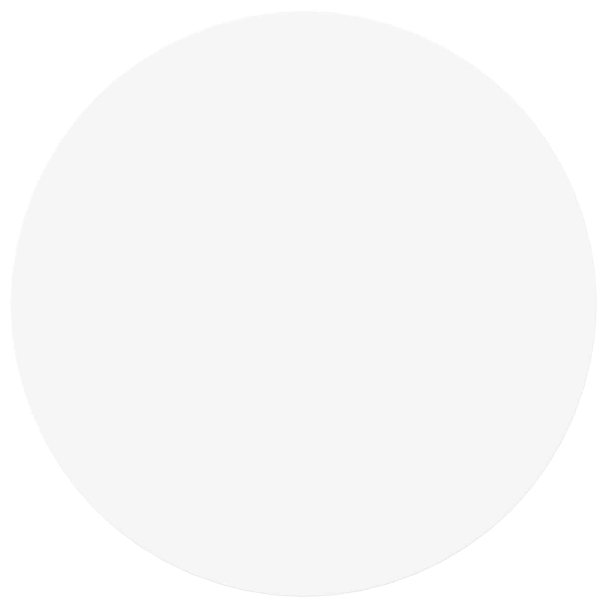 VidaXL autocollant 2 pcs blanc ø 20 x 0,5 mm papier