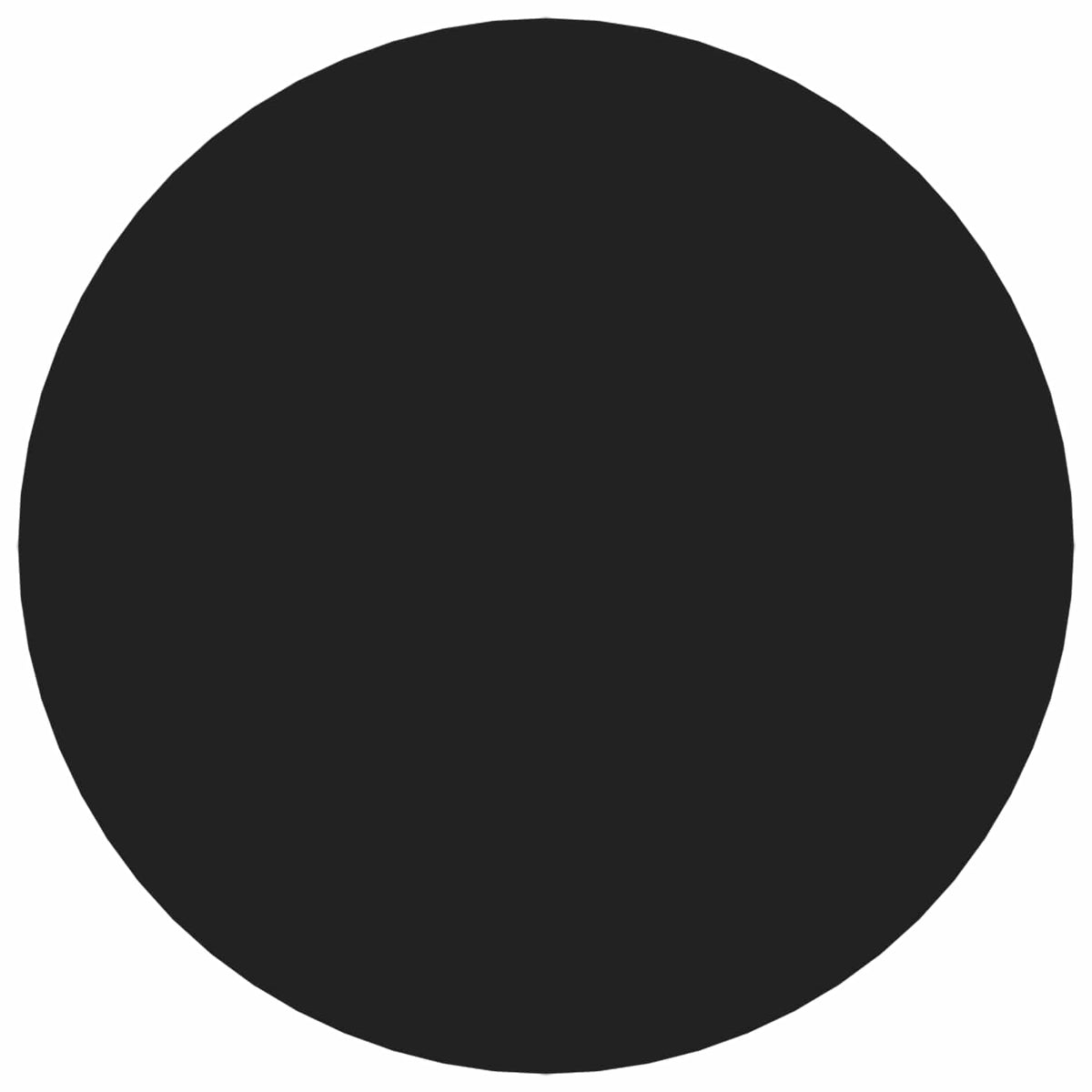 Vidaxx cache-vis autocollant 12 pcs noir ø 20 x 0,5 mm