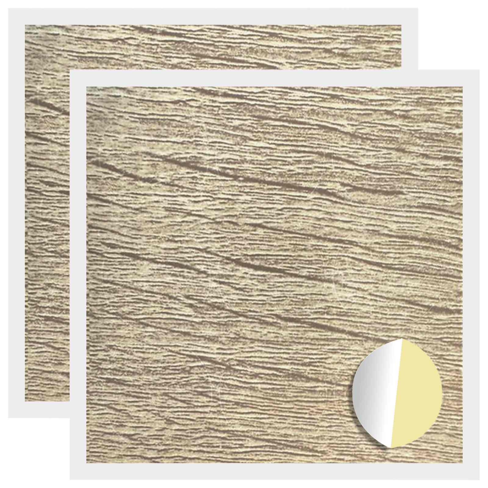 Vidaxx cache-vis autocollant 2 pcs chêne sonoma ø 20 x 0,5 mm