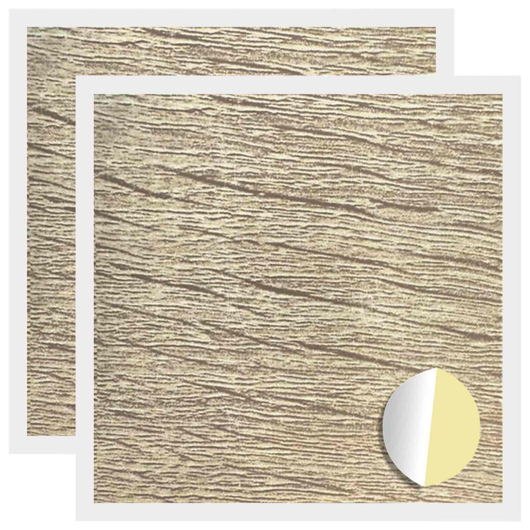 Vidaxx cache-vis autocollant 2 pcs chêne sonoma ø 20 x 0,5 mm