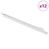 Vidaxx guide de tiroir 12 pcs blanc 450 mm acier