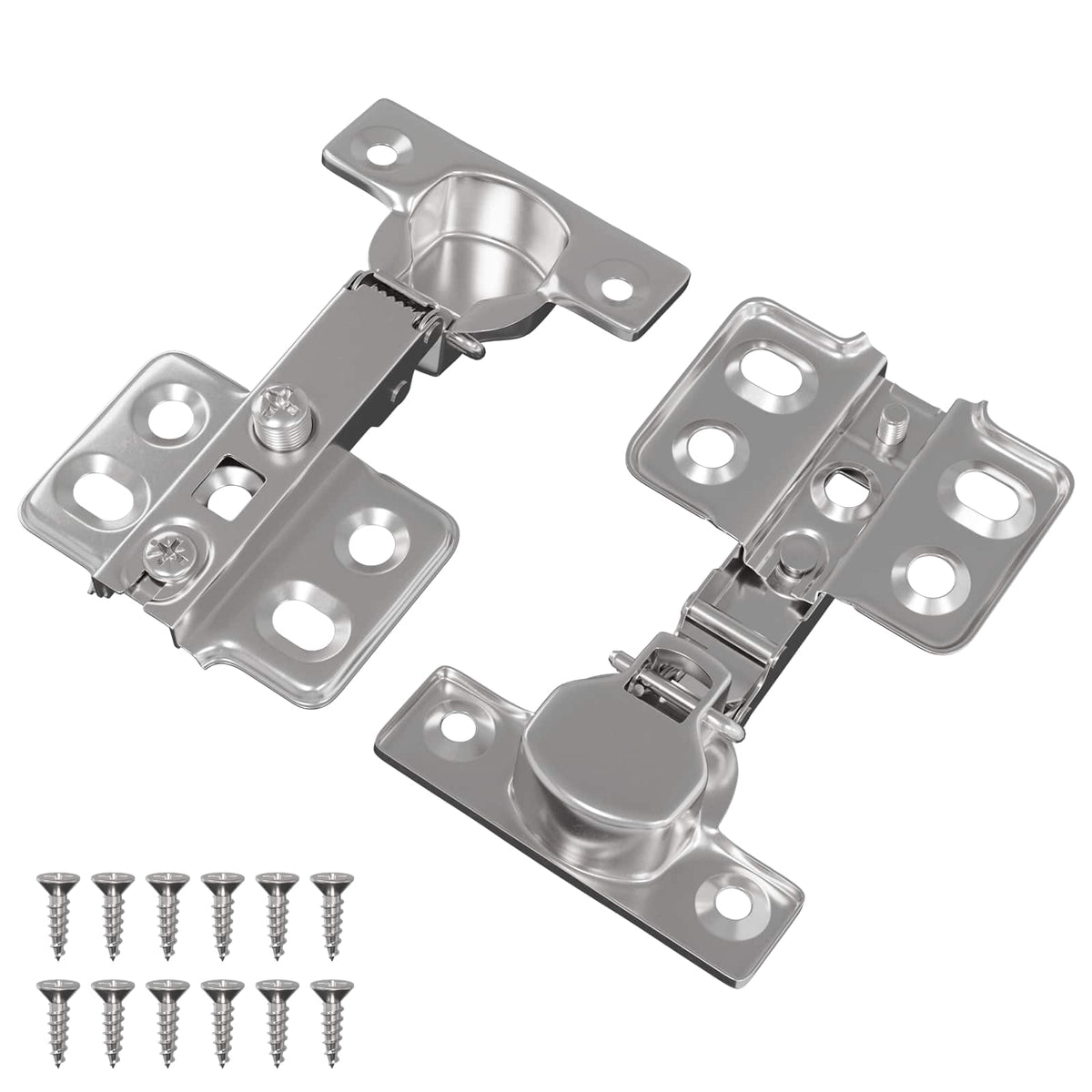 Vidaxx charnière 2 pcs nickel 85 x 52,5 x 9,5 mm fer