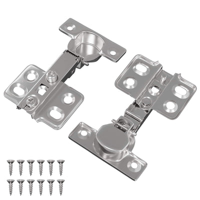 Vidaxx charnière 2 pcs nickel 85 x 52,5 x 9,5 mm fer